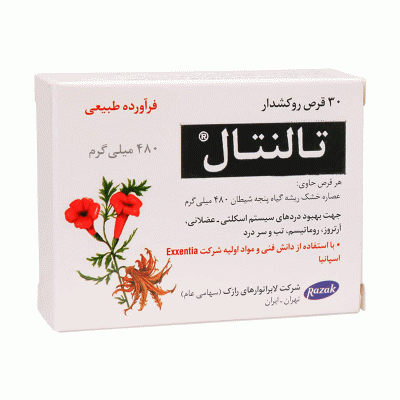 قرص روکشدار تالنتال
